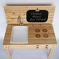Handcrafted Cedar Mud Kitchen & Water Table: Outdoor Sensory Play