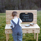 Handcrafted Cedar Mud Kitchen & Water Table: Outdoor Sensory Play