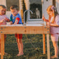 Outdoor Sensory Table and Water Table Combo with Faucet- Made In USA