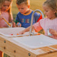 Outdoor Sensory Table and Water Table Combo with Faucet- Made In USA
