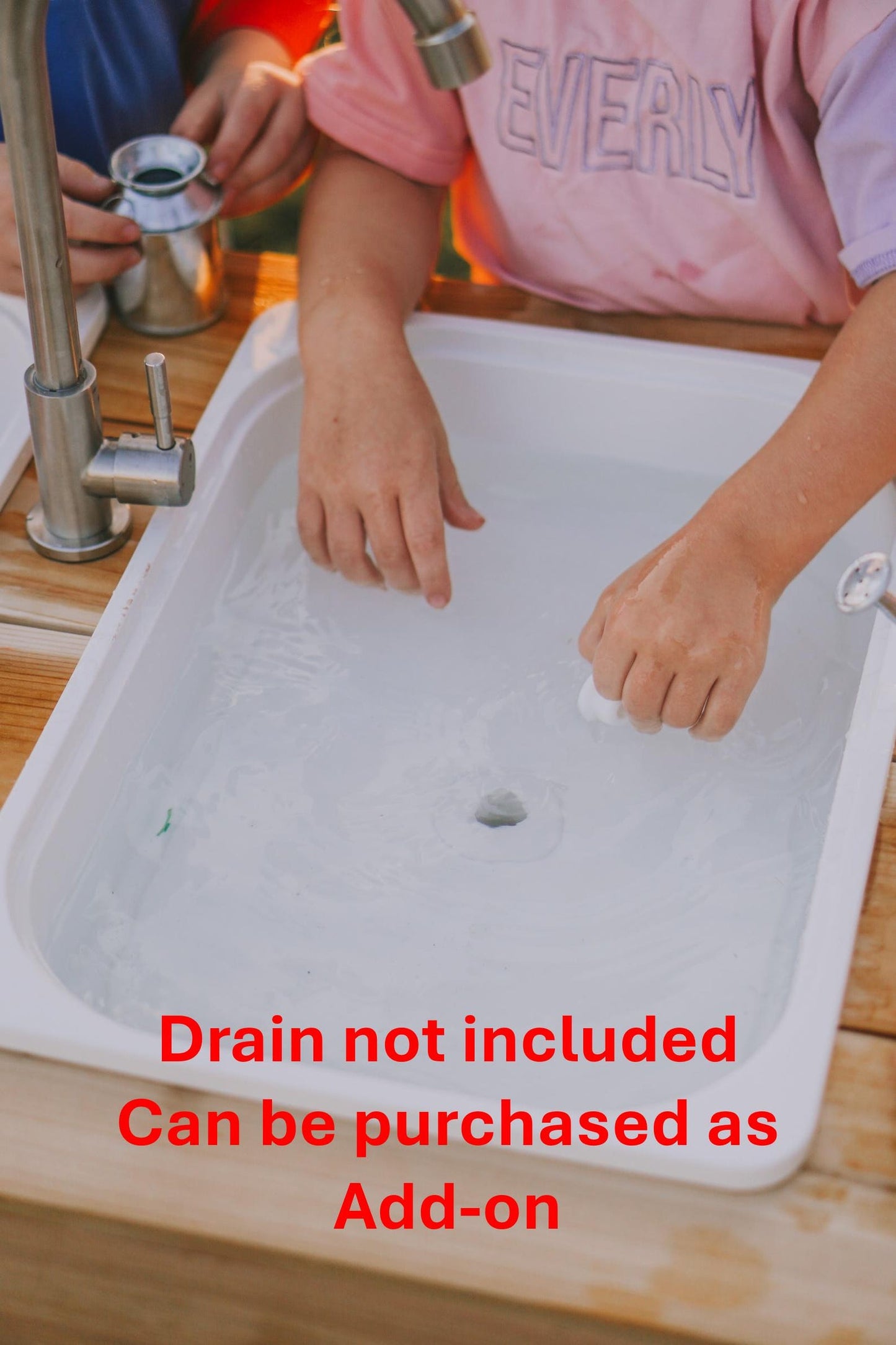 Outdoor Sensory Table and Water Table Combo with Faucet- Made In USA