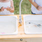 Outdoor Sensory Table and Water Table Combo with Faucet- Made In USA