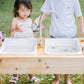 Outdoor Sensory Table and Water Table Combo with Faucet- Made In USA