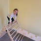 Large Pikler Triangle with Ramp/Slide