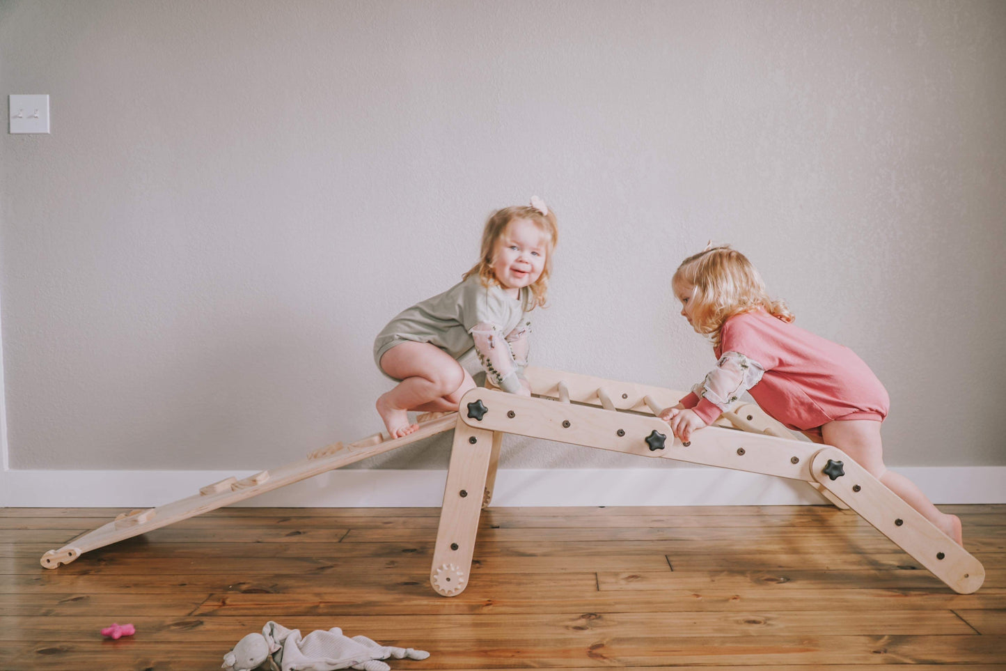 Modifiable Pikler with Ramp/Slide