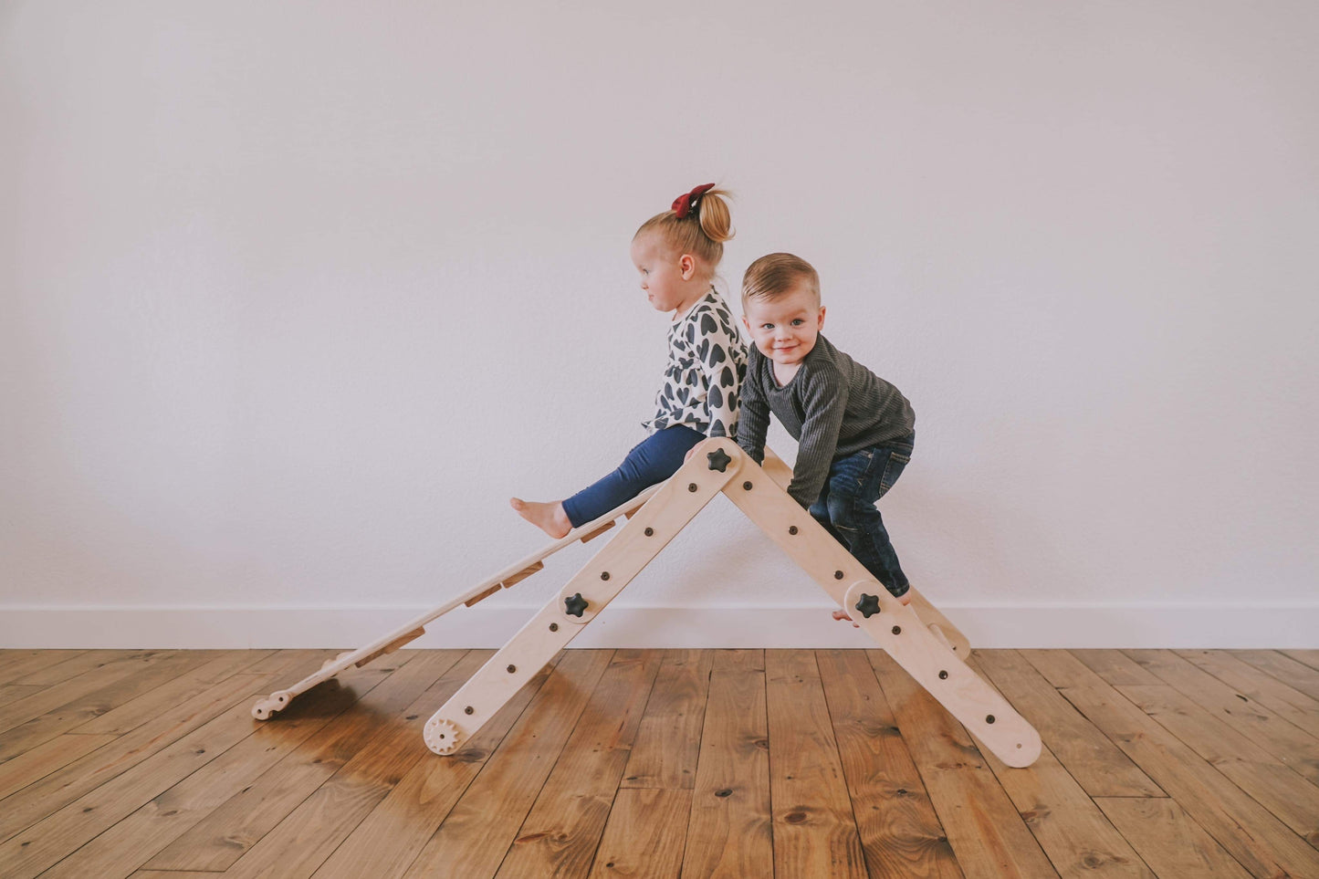 Modifiable Pikler with Ramp/Slide